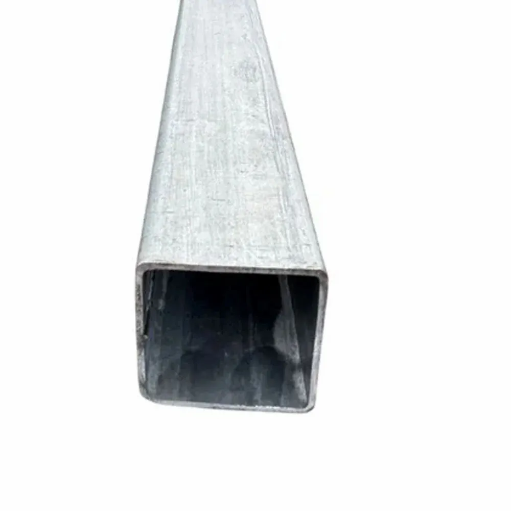 Galvanised iron square pipe